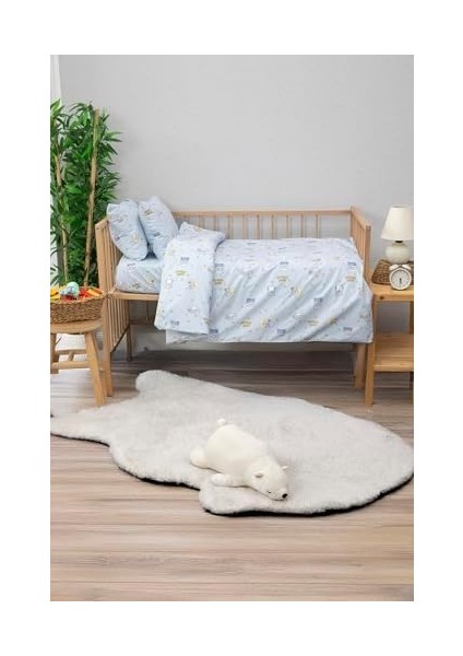 Bebek Nevresim Takımı - Mavi modelleri