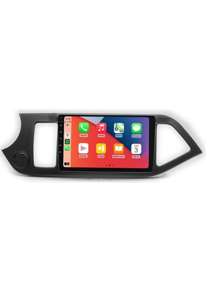 Maitec M-T-C 664 QLED Serisi Kia Picanto 6+64GB Multimedya Teyp