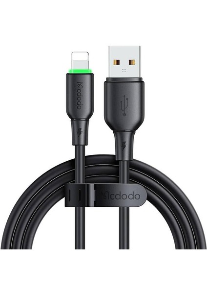 CA-4741 12W USB To Şarj ve Kablosu -1.2 M Siyah