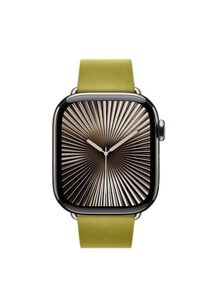 Band - Modern Tokalı Kayış - 42 mm - Uçuk Yeşil - Orta Boy fiyatları