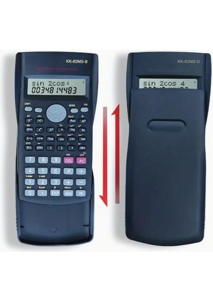 Bilimsel Hesap Makinesi 240 Fonksiyonlu Kapaklı Mühendislik Hesap Makinesi