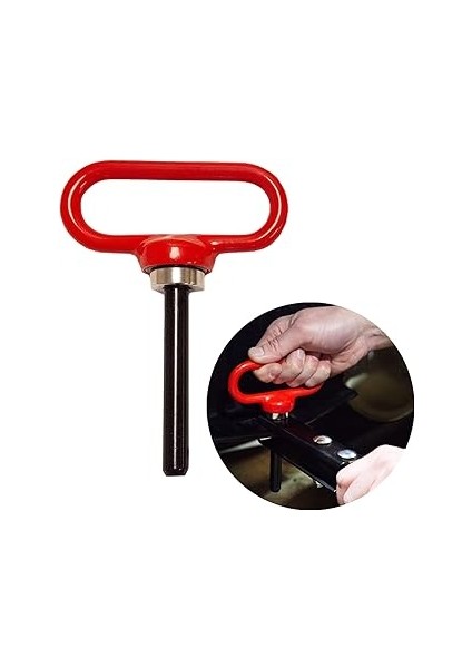 MHPK-12BH Ekstra Güçlü Hızlı Bağlantı Manyetik Bağlantı Pimi Çekme Arkası Traktör ve Binicilik Çim Biçme Makinesi Ataşmanları ve Çim Römorkları Için 1/2 Inç Çaplı - Ömür Boyu Sınırlı