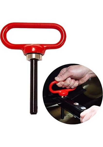 MHPK-12BH Ekstra Güçlü Hızlı Bağlantı Manyetik Bağlantı Pimi Çekme Arkası Traktör ve Binicilik Çim Biçme Makinesi Ataşmanları ve Çim Römorkları Için 1/2 Inç Çaplı - Ömür Boyu Sınırlı modelleri