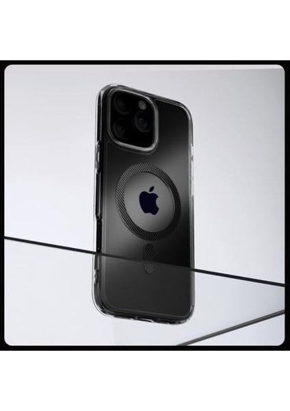 16 Pro ile Uyumlu Ince Magsafe Kılıf Ultra Hybrid Sararma Karşıtı Duraclear Hava Kanalı Teknolojisi Askeri Sınıf Koruma Magfit Carbon Fiber Şeffaf Kapak - ACS08131 modelleri
