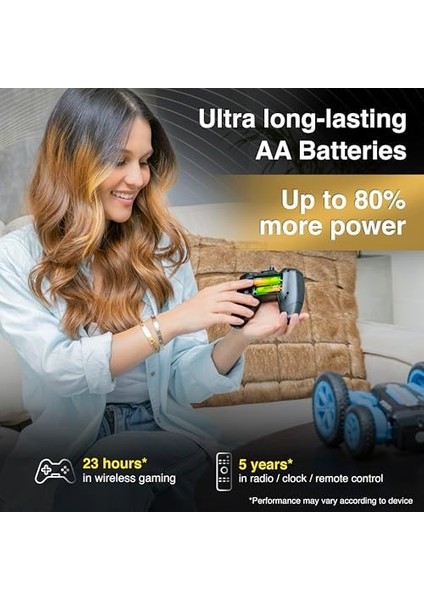 Batteries 15AU Ultra Alkalin LR6/E91/AA Pil, 1.5 Volt, 40&apos;lı Paket modelleri