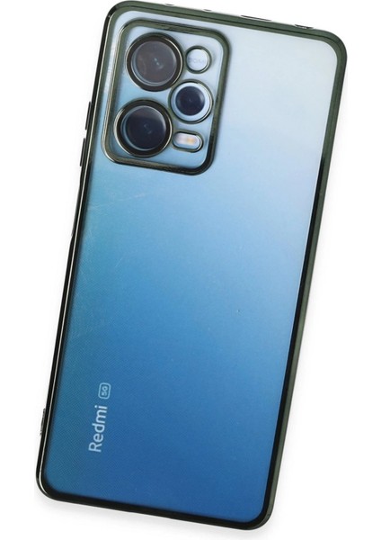 Xiaomi Redmi Note 12 Pro 5g Kılıf Lensli Silikon - Yeşil modelleri