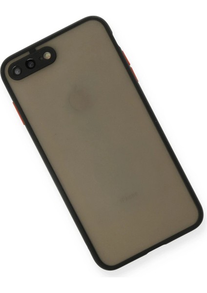 iPhone 7 Plus Kılıf Montreal Silikon Kapak - Siyah modelleri