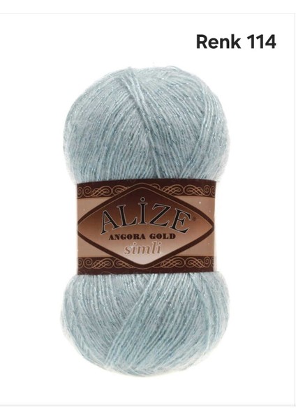 Alize Angora Gold Simli Renk 114