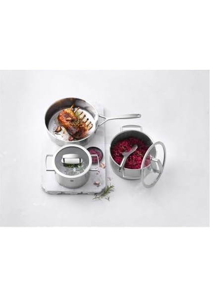 Sığ Tencere, 20 Cm, Yuvarlak, 18/10 Paslanmaz Çelik modelleri