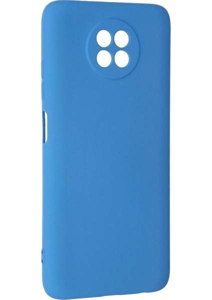 Xiaomi Redmi Note 9 5g Kılıf Nano Içi Kadife Silikon - Mavi modelleri