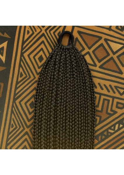 Siyah Örgülü At Kuyruğu Toka-Örgülü Saç Toka-Afro ve Rasta Model-Örgülü Lastikli Saç Toka fırsatları