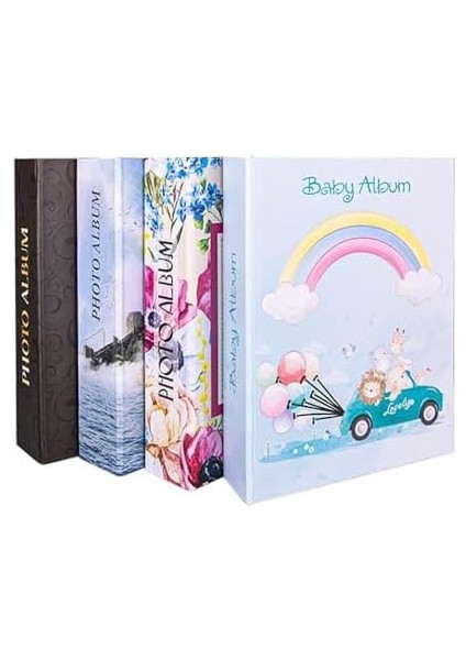 RS306 Fotoğraf Albümü 10X15CM 200 Fotoğraf Kapasiteli Istanbul Desenli Lüks Albüm fiyatları