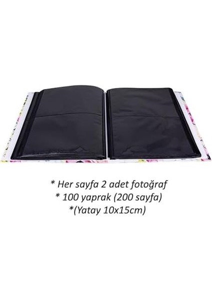 RS306 Fotoğraf Albümü 10X15CM 200 Fotoğraf Kapasiteli Istanbul Desenli Lüks Albüm modelleri