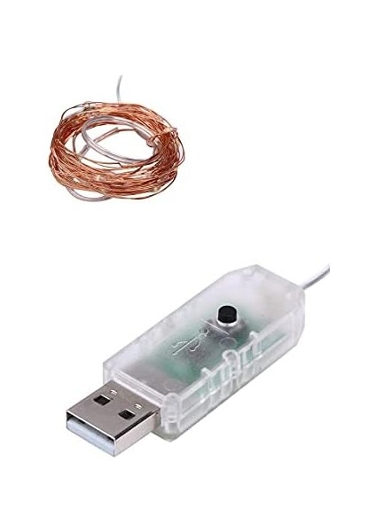 Yılbaşı ve Özel Konsept Dekorasyon 5 mt USB Bağlantılı LED Işık fiyatları
