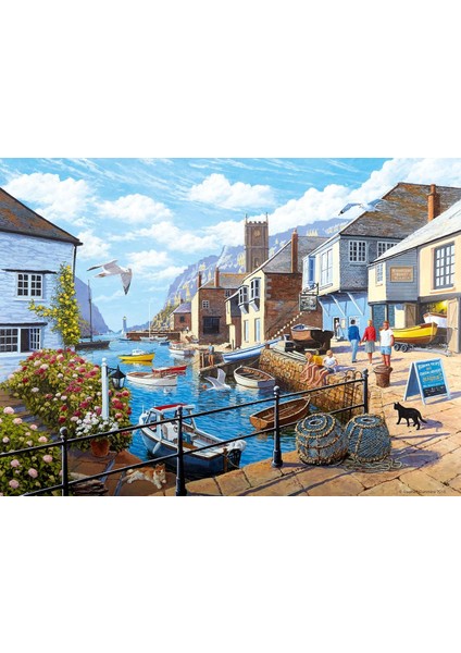 500P Puzzle Liman, Yapboz