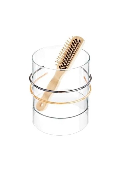 69930 Netlik Saç Aksesuarı Düzenleyici, Plastik Saklama Kutusu, 2 Bölmeli, Şeffaf fiyatları