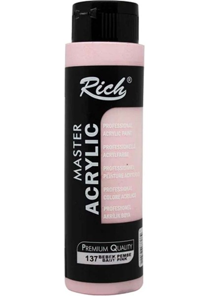 Rich Akrilik Boya Master 500 cc Bebek Pembe