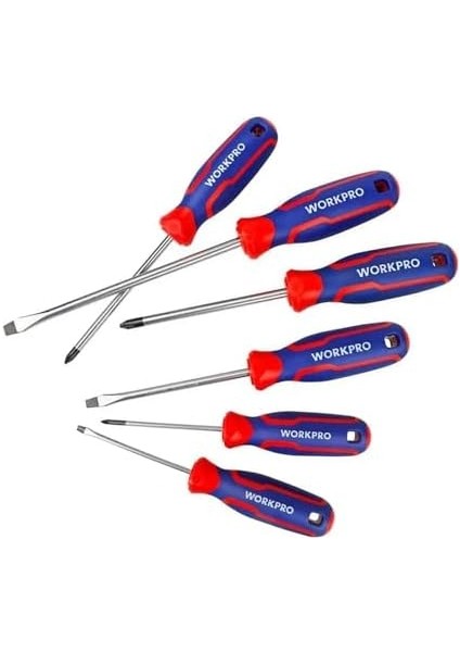 WP200504 6 Parça Profesyonel Cr-V Manyetik Tornavida Seti fiyatları