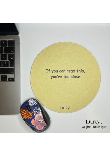 Espirili Desenli Mouse Pad, 19 Cm, Kaymaz Taban, Ev Ofis ve Oyun Için Rahat ve Yumuşak Mousepad fiyatları