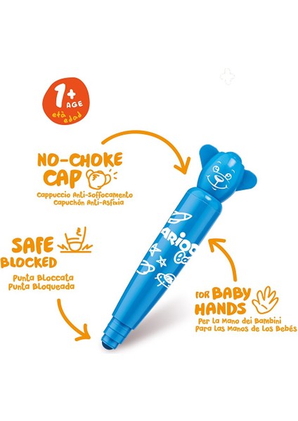 Teddy Jumbo Keçeli Boya 12'li fiyatları