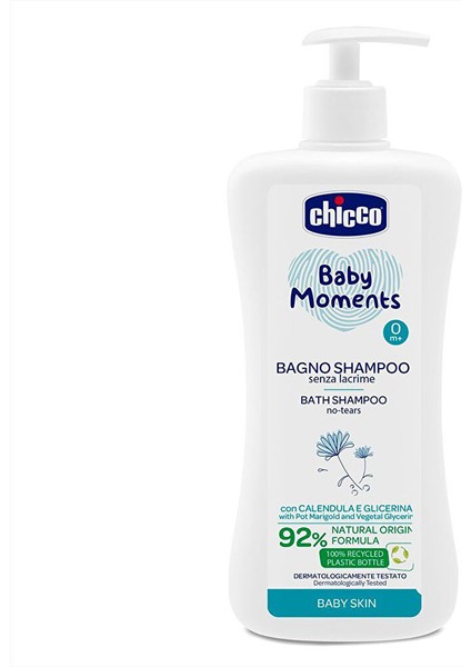 Baby Moments Doğal Şampuan 750 ml 1 Adet