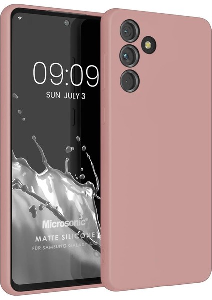 Silicone Galaxy A35 Için Kılıf Rose [galaxy A35 ile Uyumlu Kılıf - Rose ]