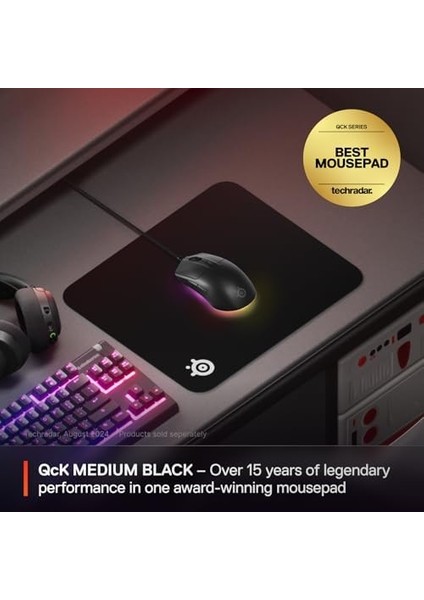 Qck Medium Gaming Mousepad - Maksimum Kontrol Sağlar - Oyun Sensörleri Için Optimize Edilmiştir modelleri