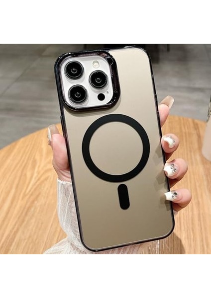 Kılıfı 16 Uyumlu Arkası Mat Silikon Kılıf Yükseltilmiş Lens Çerçeveli Telefon Kılıfı Drabeye Karşı Koruma Ultra Şık Siyah fiyatları