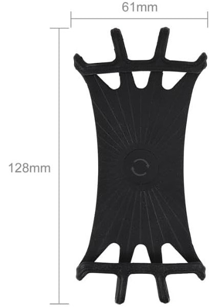 Tutucu Esnek Silikon Örümcek Bisiklet Telefon Tutacağı fiyatları