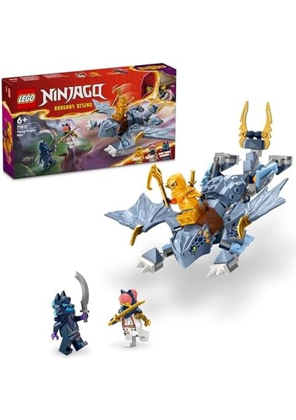 Genç Ejderha Riyu 71810-6 Yaş ve Üzeri Çocuklar Için 3 Minifigürü Içeren Yaratıcı Oyuncak Yapım Seti (132 Parça) fiyatları