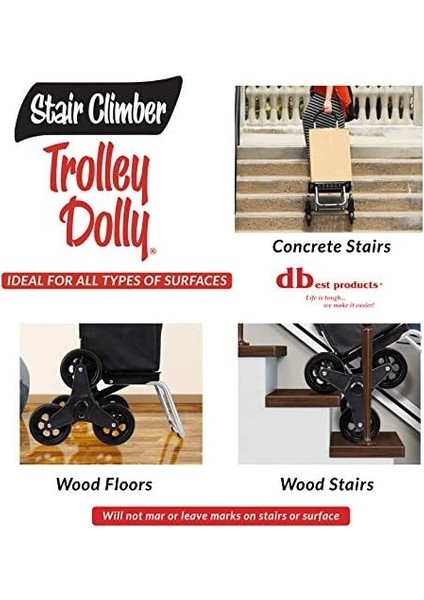 Dolly Merdiven Tırmanışı, Siyah Yaşam Malzemesi Katlanabilir Alışveriş Sepeti Apartment Ev fiyatları