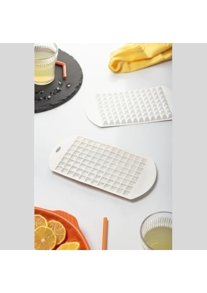 Silikon Tabanlı Pratik Kokusuz Buzluk, 96&apos;lı Buz Kalıbı, Silikon Tabanlı Buz Kalıbı, Pratik ve Esnek Silikon Tabanlı Buzluk Seti (Bpa Içermez) (96 Kristal Şekil) fiyatları