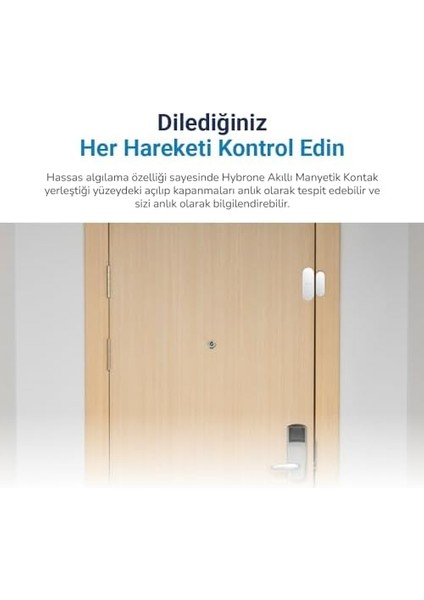 Akıllı Wi-Fi Manyetik Kontak, Kapı ve Pencere Sensörü, Fiziksel Müdahaleye Karşı Sabotaj Uyarısı, Uygulama ile Uzaktan Kontrol fiyatları