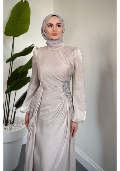 Nola Yanı Taşlı Jan Jan Abiye Taş modelleri