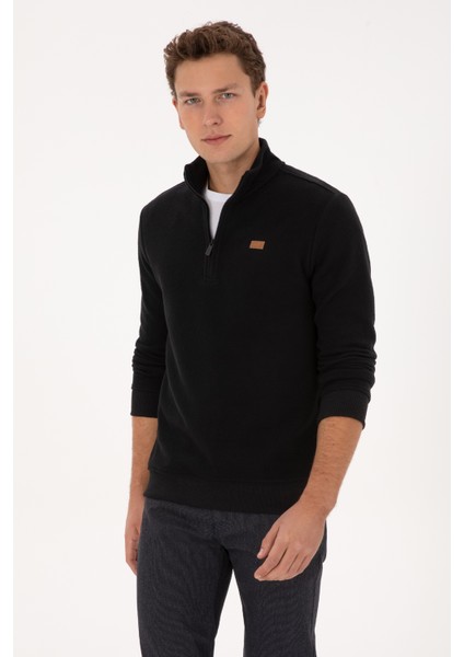 Erkek Siyah Sweatshirt 50313802-VR046