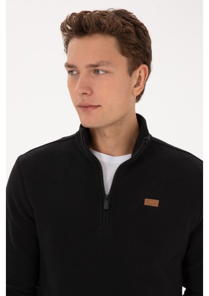 Erkek Siyah Sweatshirt 50313802-VR046 fiyatları