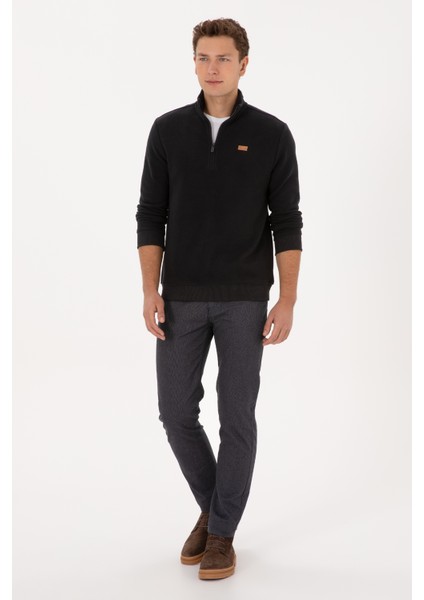 Erkek Siyah Sweatshirt 50313802-VR046 fırsatları