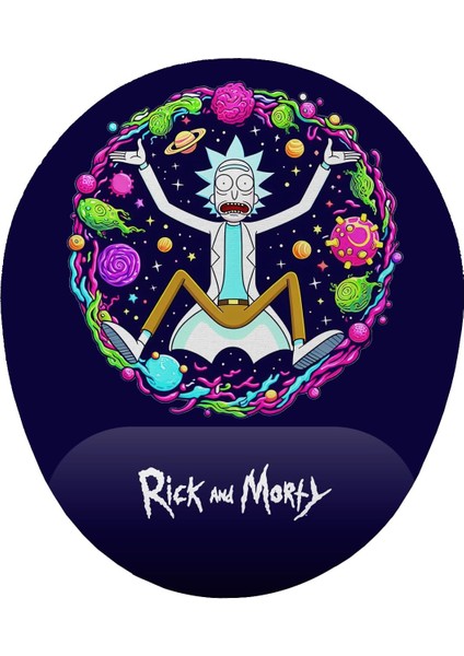 And Morty Bilek Destekli Mouse Pad