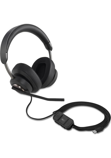 H2000 Kulak Üstü Usb-C Mikrofonlu Kulaklık, Windows ve Mac Uyumlu, Gürültü Önleme, Tak ve Çalıştır Bilgisayar Kulaklığı, Uzun 1,8 M Kablo, K83451WW