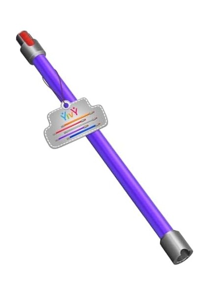 V15 V11 V10 V8 V7 Için Teleskopik, 72CM Uzatma Yedek Parça, Metal Alaşım Elektrikli El Tüp fiyatları