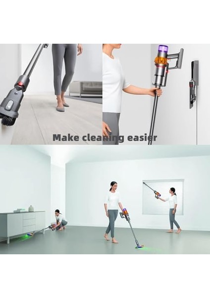 V15 V11 V10 V8 V7 Için Teleskopik, 72CM Uzatma Yedek Parça, Metal Alaşım Elektrikli El Tüp modelleri