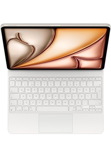 13 Inç iPad Air (M3) Için Keyboard Kılıf, Harika Yazma Deneyimi, Yerleşik Trackpad, Türkçe Q Klavye - Beyaz ​​​​​​​ fiyatları