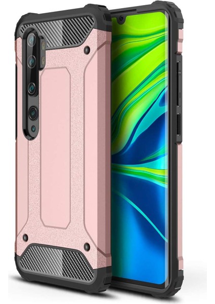 Mi 10 Için Kılıf Rugged Rose [mi 10 ile Uyumlu Kılıf - Rose ]