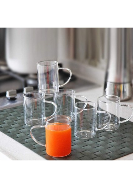 3&apos;lü Isıyıya Dayanıklı Borosılıkat Cam