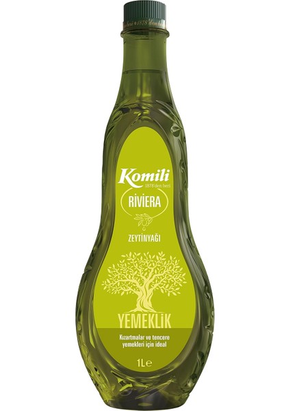 Rıvıera Zeytinyağı 1 Lt Pet Şişe