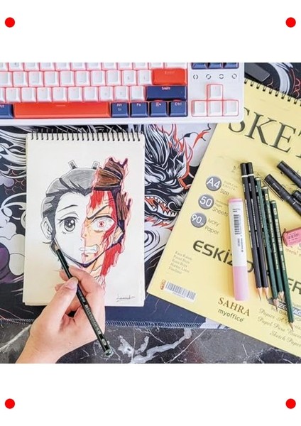 A5 Spiralli Eskiz Defteri 90 gr 100 Yaprak fırsatları