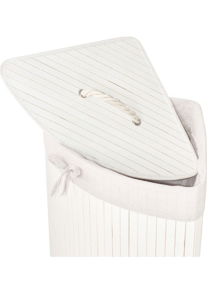 Living Çamaşır Sepeti - Beyaz / Gri - 35X35X59 cm modelleri