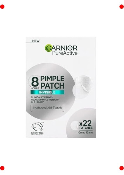 Hidrokolloid Sivilce Bandı Şeffaf 22 Adet