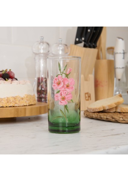 Flowers Garden Tekli Meşrubat Bardağı - Asorti - 290 ml fiyatları