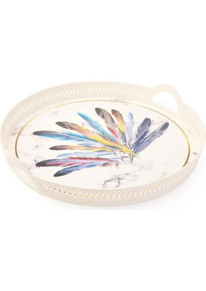 Home Örgü Tepsi - Beyaz - 40X27 cm fiyatları